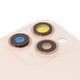 Задня панель корпуса для iPhone 11 Pro Max, золотиста, із склом камери, small hole, matte gold Прев'ю 1