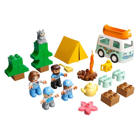 Конструктор LEGO DUPLO Сімейний кемпінг 10946 Прев'ю 2
