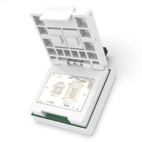 Адаптер 2 в 1 eMMC / eMCP (169-FBGA,153-FBGA,162-FBGA,186-FBGA) для UFI-Box (покращена версія) Прев'ю 1