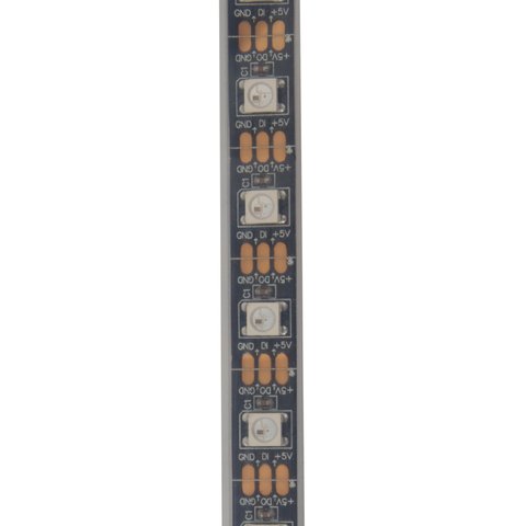 RGB LED Strip SMD5050, WS2812B (with controls, IP67, 5 V, 60 LEDs/m, 5 m) Preview 1