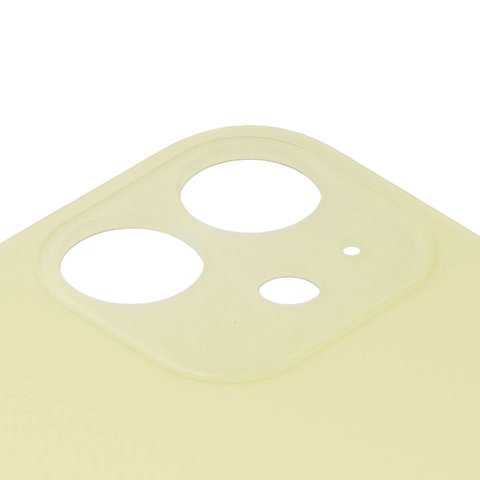 Panel trasero de carcasa puede usarse con iPhone 11, amarillo, no es necesario desmontar la cámara, AAA, big hole Vista previa  1