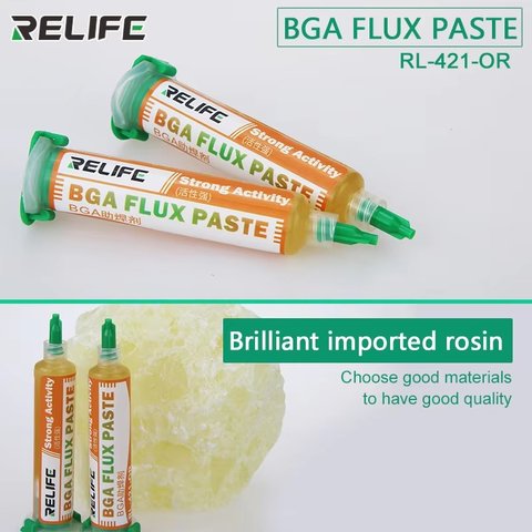 Fundente en pasta RELIFE RL-421-OR, 10 ml Vista previa  3
