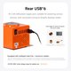 Сетевое зарядное устройство Amaoe POW-1, 210 Вт, Quick Charge, Power Delivery (PD), с беспроводной зарядкой, 14 портов Превью 4