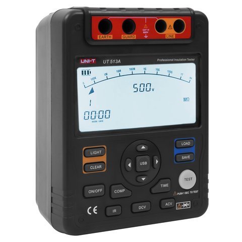 Insulation Resistance Tester UNI-T UT513A Preview 1