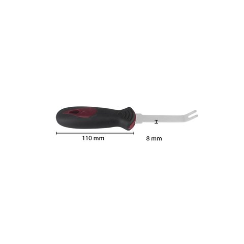 Car Trim Removal Tool with "U" Notch Blade (Stainless Steel, 200 mm) Preview 3