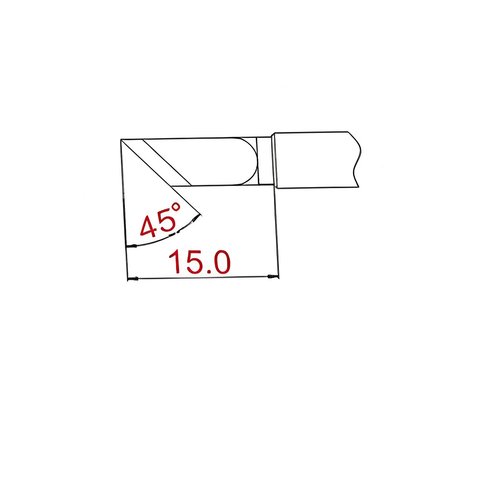 Soldering Tip SH-KU, Knife Blade , for SH72 Soldering Iron Preview 2