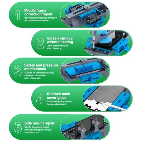 Holder RELIFE RL-601P MAX, (for mobile device repair) Preview 6