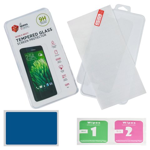 Vidrio de protección templado All Spares puede usarse con Apple iPhone 6 Plus, iPhone 6S Plus, 0,26 mm 9H, compatible con estuche Vista previa  1