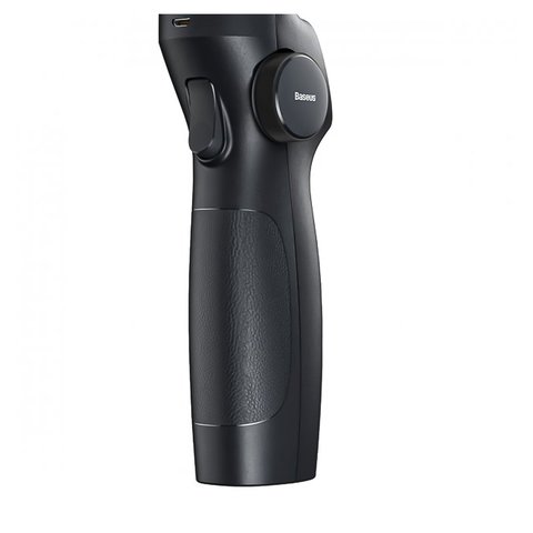 Monopié Baseus Handheld Gimbal Stabilizer, gris, triaxial, palo de selfie, con estabilizador, con el botón, plástico, metal, #SUYT-0G Vista previa  4