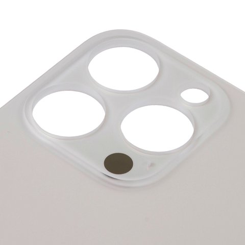 Panel trasero de carcasa puede usarse con iPhone 14 Pro Max, dorada, no es necesario desmontar la cámara, Original (PRC), big hole Vista previa  1