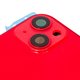 Carcasa puede usarse con iPhone 14 Plus, rojo, con botones laterales,  con sujetador de tarjeta SIM, Original (PRC), EU Version, red Vista previa  1