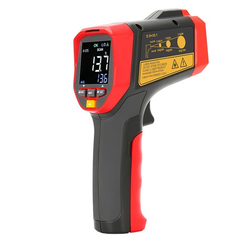 Инфракрасный пирометр UNI-T UT303A+ Превью 3
