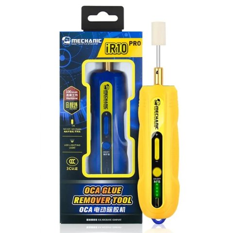 Пристрій для зняття OCA-клею Mechanic IR10 Pro, жовтий Прев'ю 1