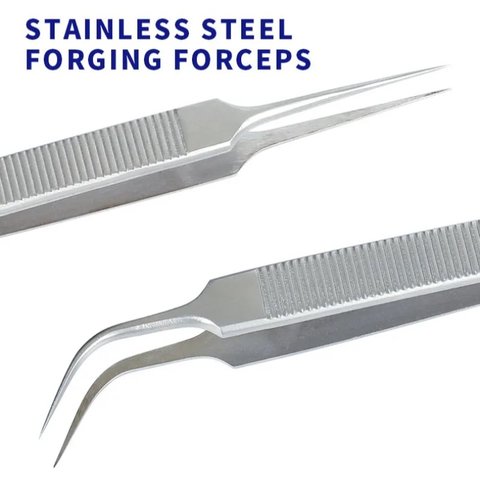 Пінцет монтажний Mechanic Ask-14, прямий, 160 мм Прев'ю 2