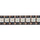 Світлодіодна стрічка RGB SMD5050, WS2813 (чорна, з управлінням, IP20, 5 В, 144 діодів/м, 1 м) Прев'ю 2