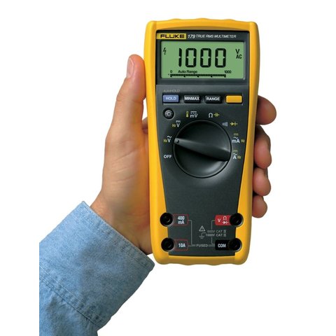 Мультиметр Fluke 179 EGFID (IB179L) + 3 отвертки (5133975) - Masteram