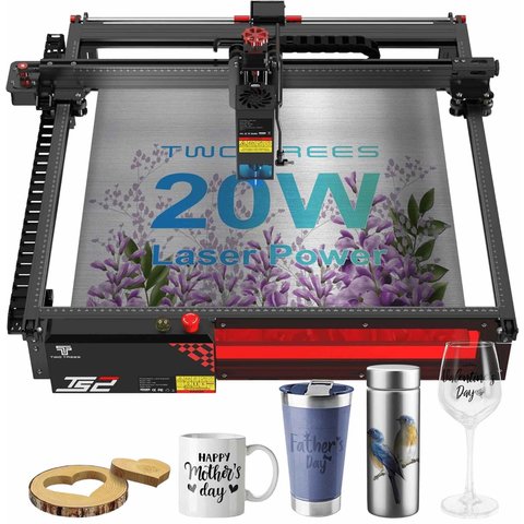Лазерно-гравировальный станок TwoTrees TS2-20W Превью 6