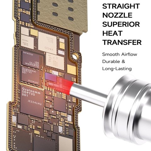 Насадка термофена Mechanic 861 Original, пряма, 6in1, 4mm/5mm/6mm/8mm/10mm/12mm Прев'ю 1
