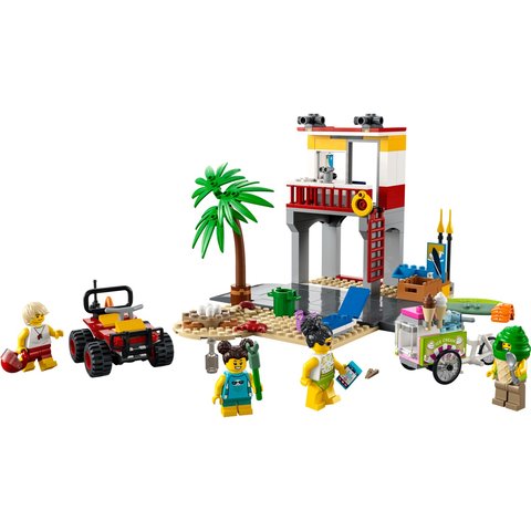 Конструктор LEGO City Пост спасателей на пляже (60328) Превью 2